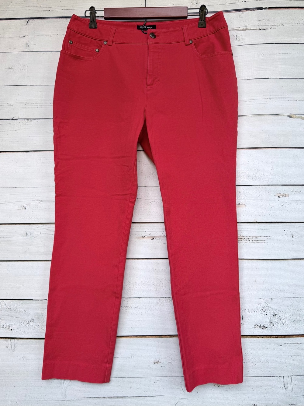 E39 by Eric High Rise Comfort Stretch Skinny Jeans Size 12